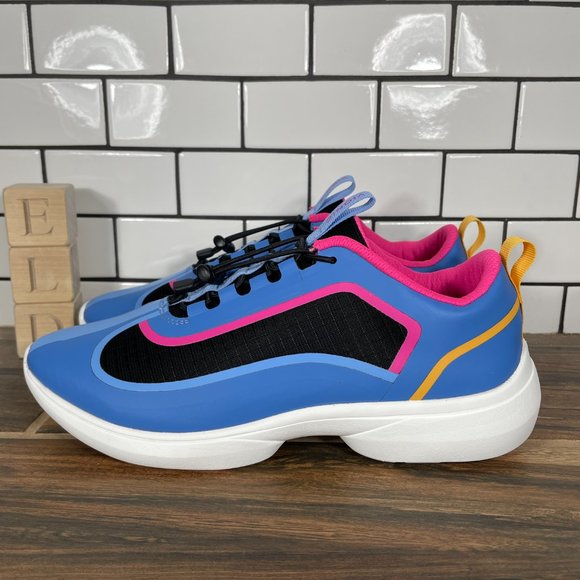 Vionic Shoes - Vionic Guinn Women's Size 8.5 Shoes Azure Bungee Lace Waterproof Sneakers NEW